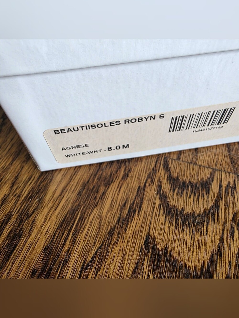 Beautiisoles Agnese Satin Pumps Size 8M White Red and Black - Picture 5 of 6